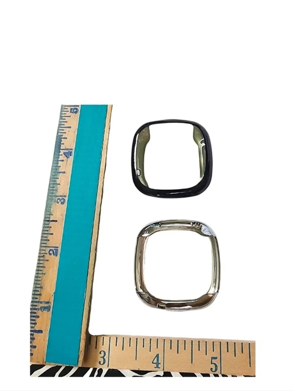 2pc Protective Covers for Fitbit Versa 3 & Sense Smartwatches
